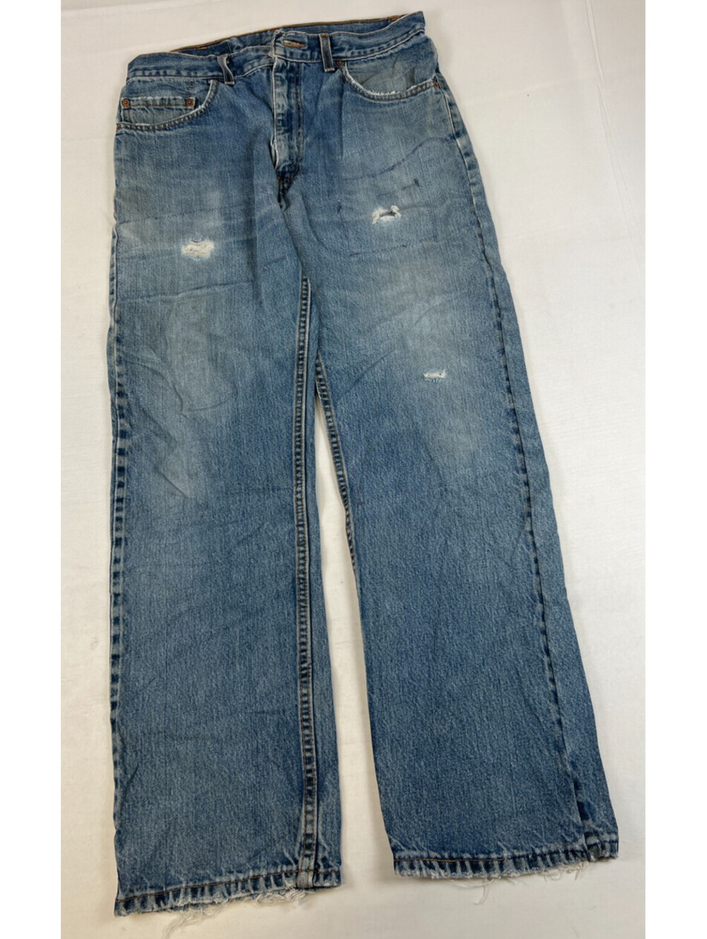 Vintage Levi's 505 Made in USA Men Size 34x30 Regular Fit Blue Denim Jeans - Picture 6 of 12